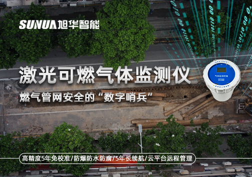 燃气管网安全的“数字哨兵”：激光可燃气体监测仪